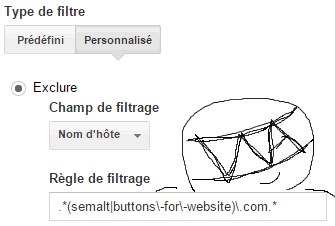 regex-google-analytics-filtre-vue-semalt-buttons-for-website