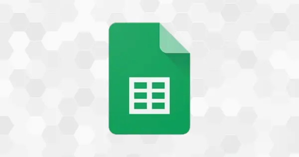 Formation Google Sheets