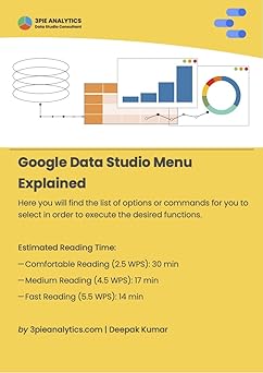 Google Data Studio Menu Explained With Pictures (English Edition)