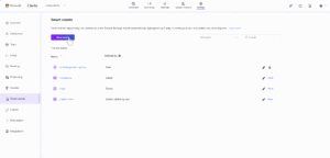 Guide du suivi e-commerce avec Microsoft Clarity