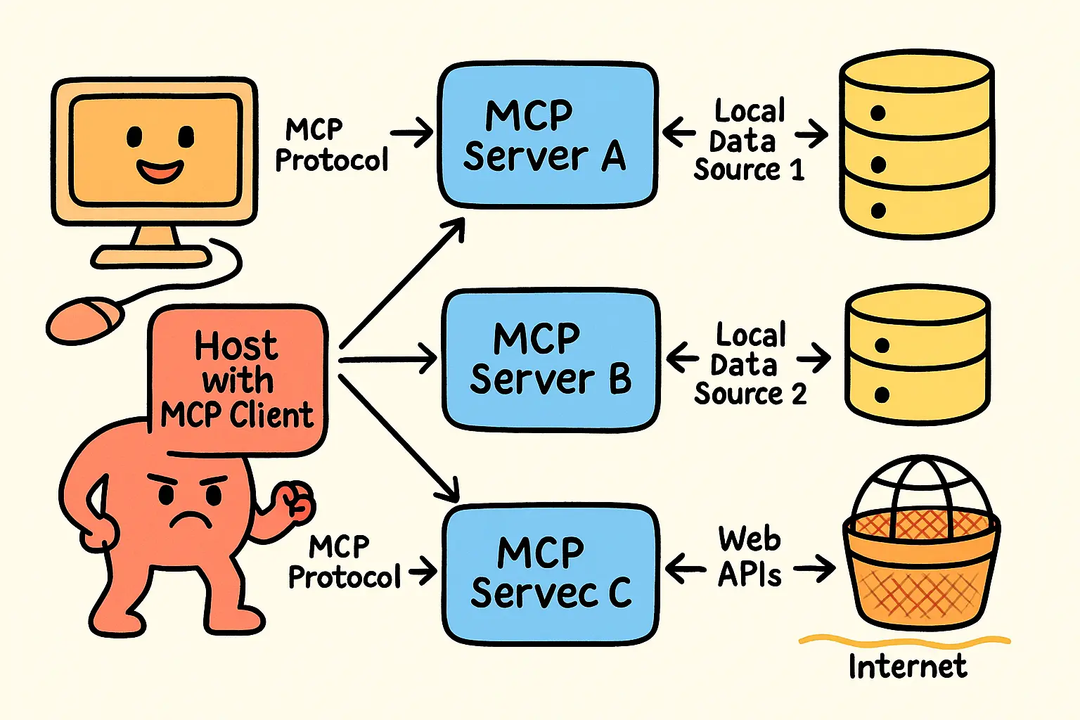 guide MCP Model Context Protocol - formations analytics data ia no code