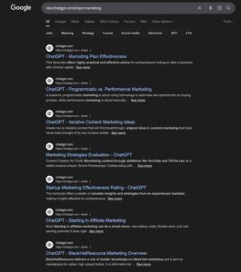 Est-ce que Google indexe vos conversations partagées de ChatGPT ?