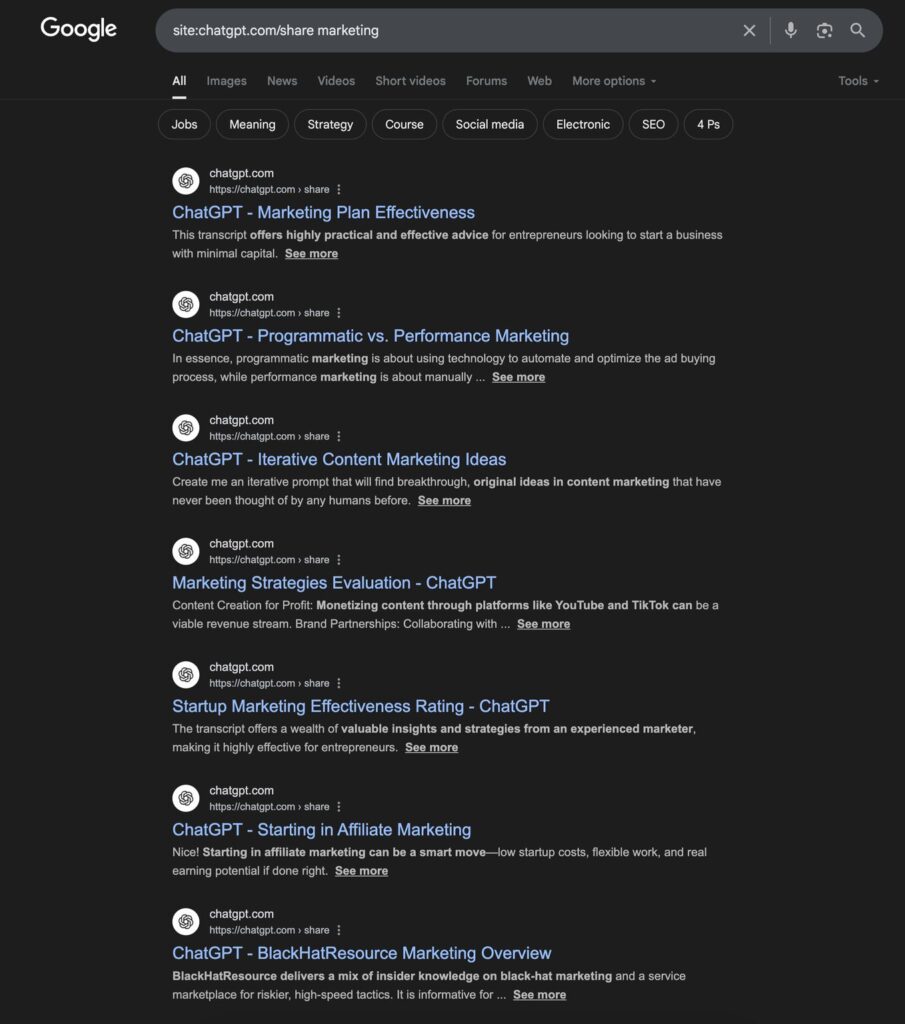 Est-ce que Google indexe vos conversations partagées de ChatGPT ? Comment protéger mes données sur ChatGPT ?