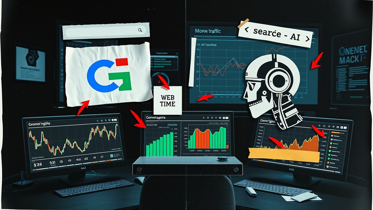Le trafic web de Google est-il vraiment en déclin ?