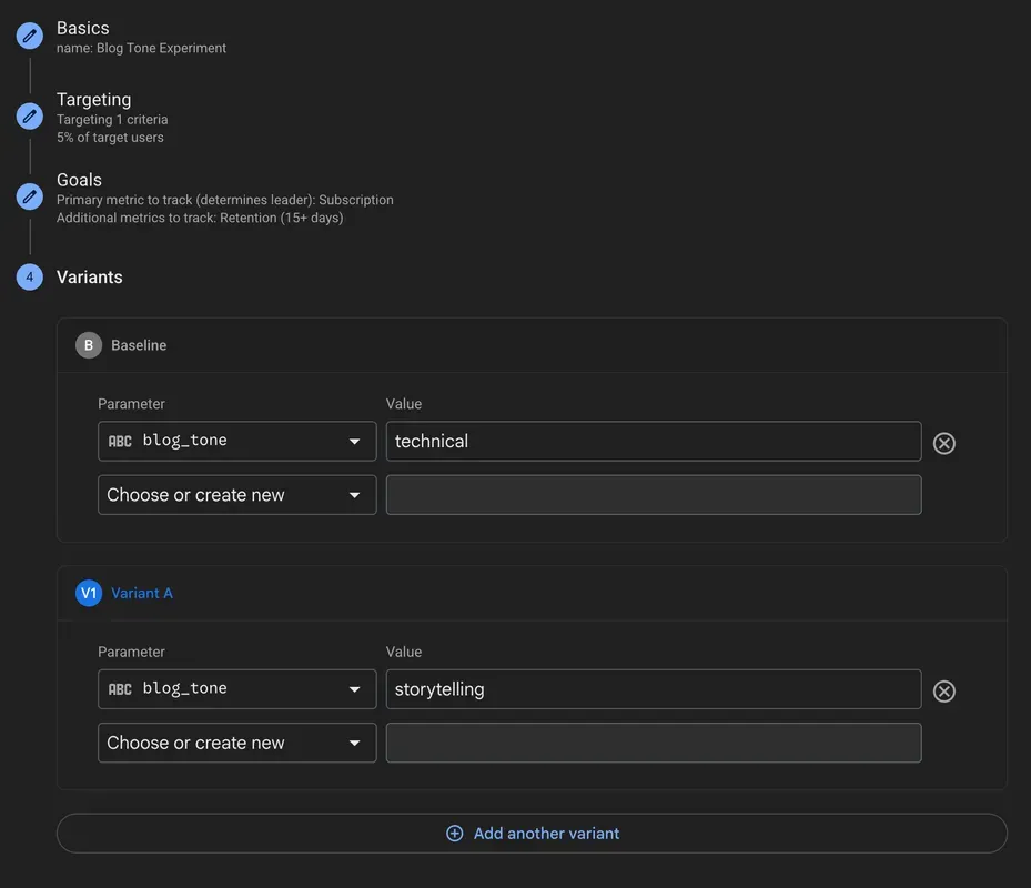 Guide Firebase A/B Testing Web