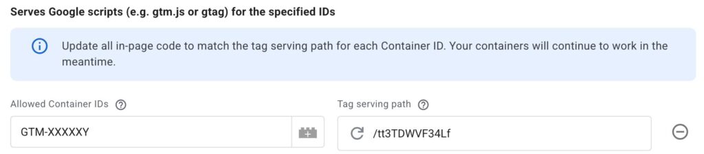 Client in SGTM custom paths for tag SGTM : le nouveau “Tag serving path” du Web Container Client