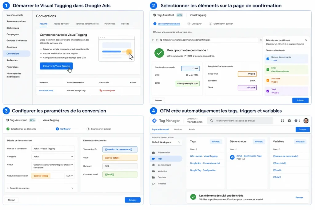 mise a jour google tag manager gtm - visual tagging Visual Tagging : La mise à jour Google Tag Manager