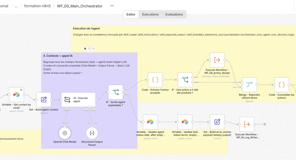 agent n8n orchestre les actions Que changent les Agents n8n pour l’automatisation ?