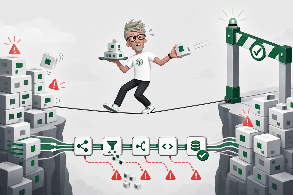 Comment fiabiliser un pipeline ETL n8n ?