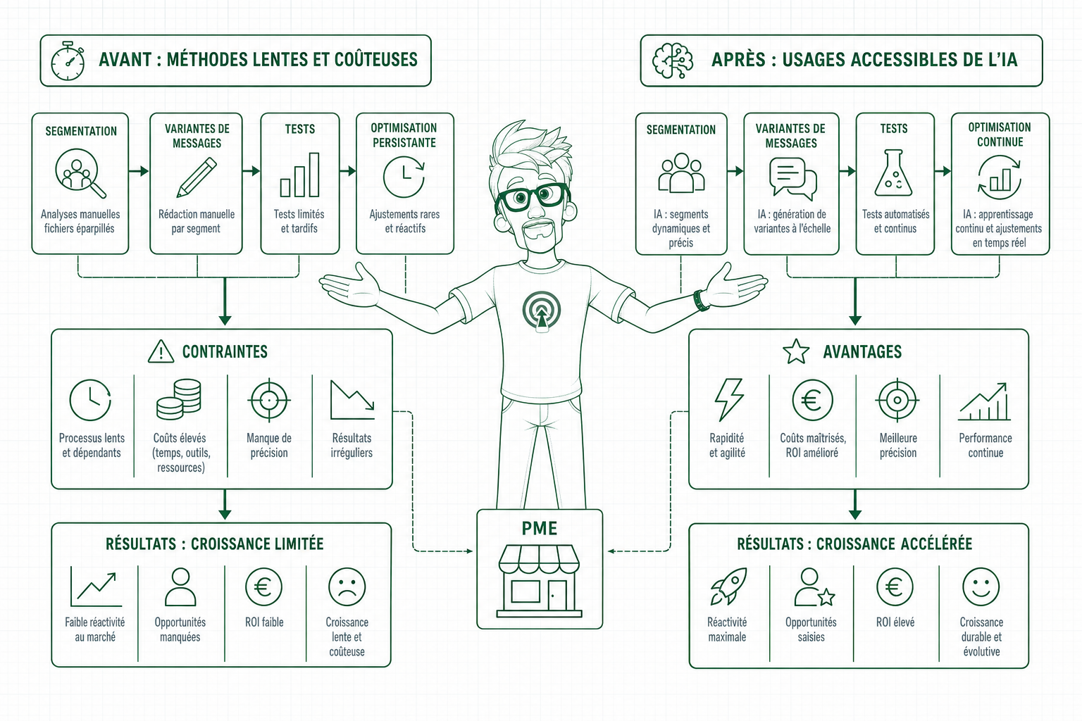 Comment l’IA change le marketing des PME ? Comment l’IA change le marketing des PME ?