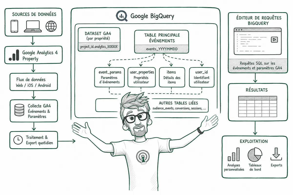 Comment analyser GA4 avec BigQuery ? Comment analyser GA4 avec BigQuery ?