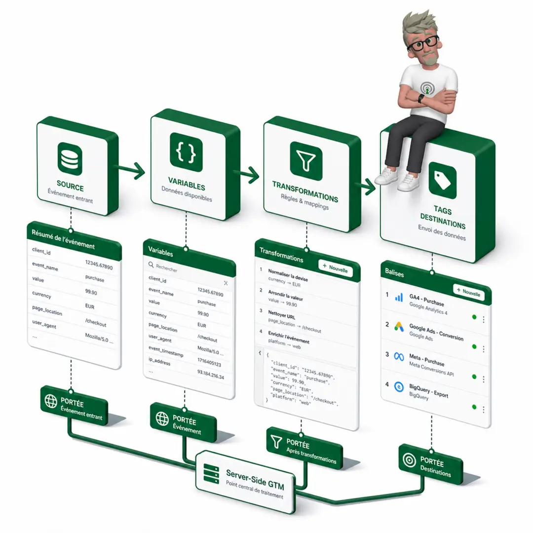 Comment contrôler les données avec le Server-Side GTM ? Comment contrôler les données avec le Server-Side GTM ?