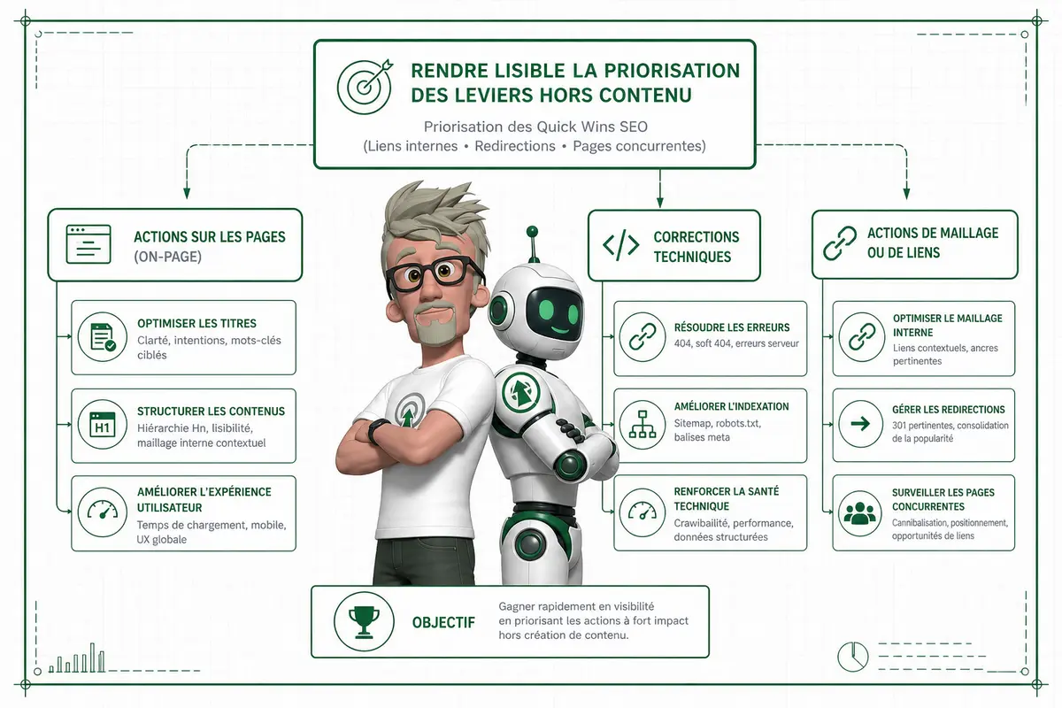 Quels quick wins SEO activent des gains rapides ? Quels quick wins SEO activent des gains rapides ?