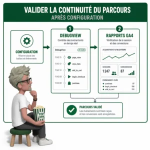 Comment configurer le suivi interdomaines dans GA4 ?